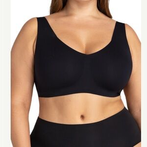 HoneyLove Soft Form Bra. Wireless black size 1X